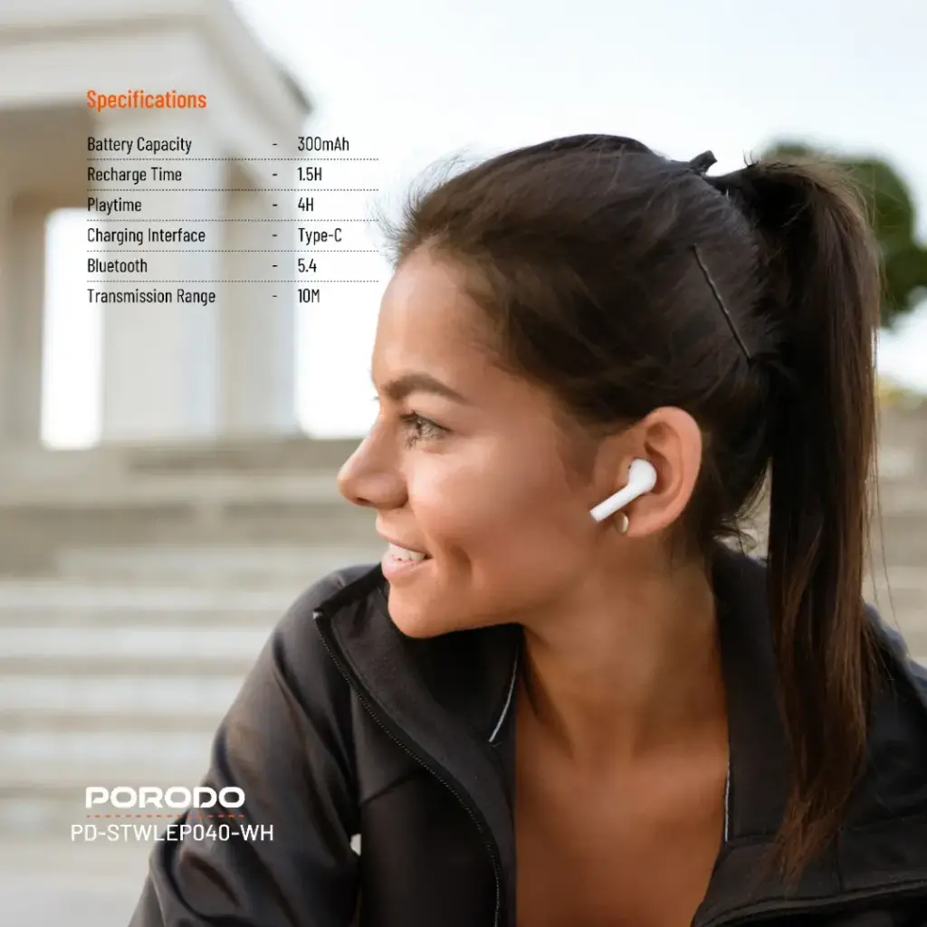 Porodo Soundtec Glimpse ANC - White (6).webp