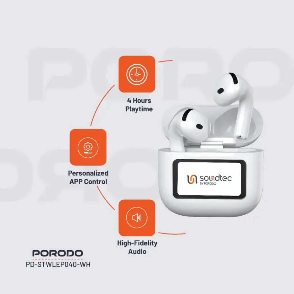 Porodo Soundtec Glimpse ANC - White (3).webp