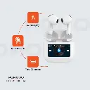 Porodo Soundtec Glimpse Touch Display TWS - White (7).webp