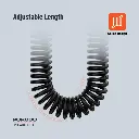 Porodo AUX 3.5 to 3.5 Coil Cable 1.2M - Black (3).webp