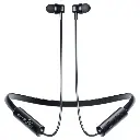 Porodo Blue ENC Neckband In-Ear Earphones - Black.webp