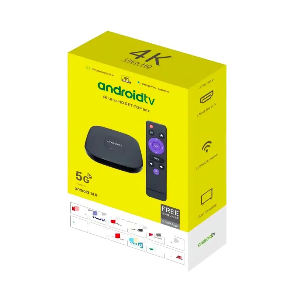 Onn. 4K Streaming Box with Google TV