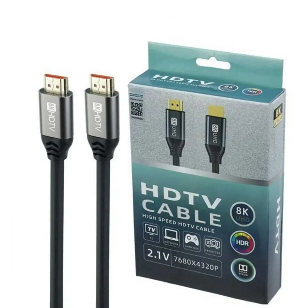 HDTV 8K HDMI 2.1 Cable 1.5M