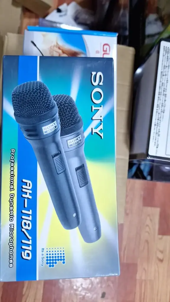 Professional Dynamic Microphone Set (AH-118/119)