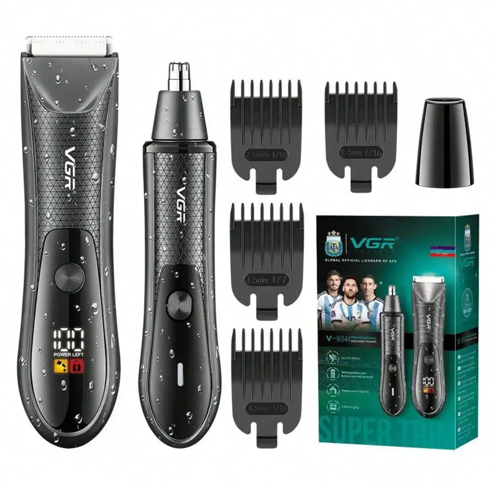 VGR V-934 Professional 2-in-1 Nose & Body Trimmer