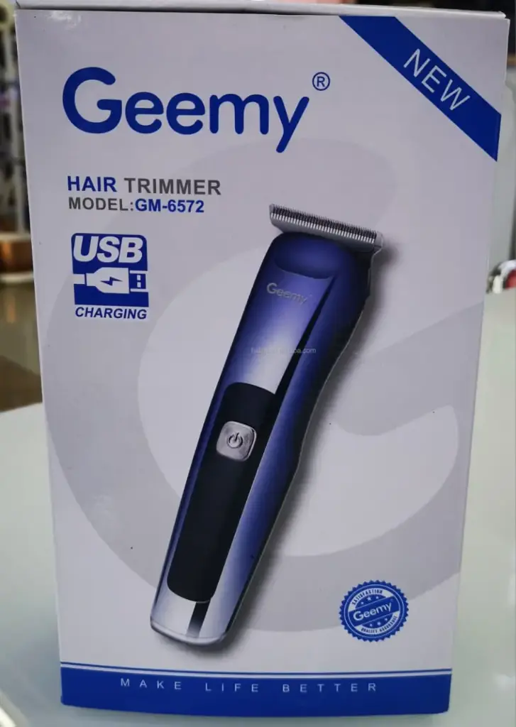 Geemy GM-6572 USB Rechargeable Hair Trimmer