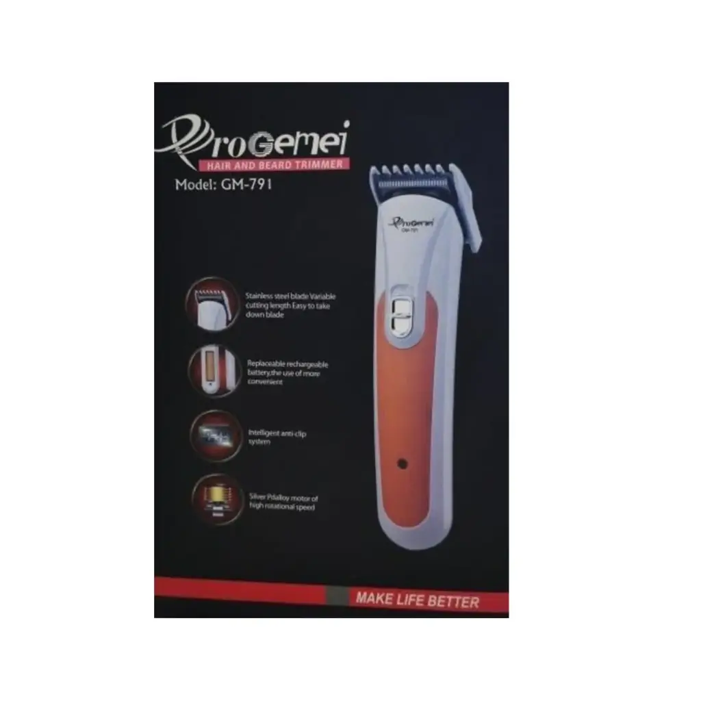 PRO GEMEI GM-791 Professional Hair & Beard Trimmer
