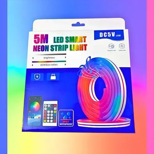 LED Smart Neon Strip Light 5m 