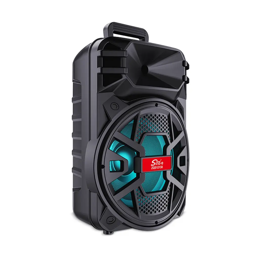 Multimedia Portable 12-inch Sing-e Bluetooth Smart Double Speaker ZQS-12138