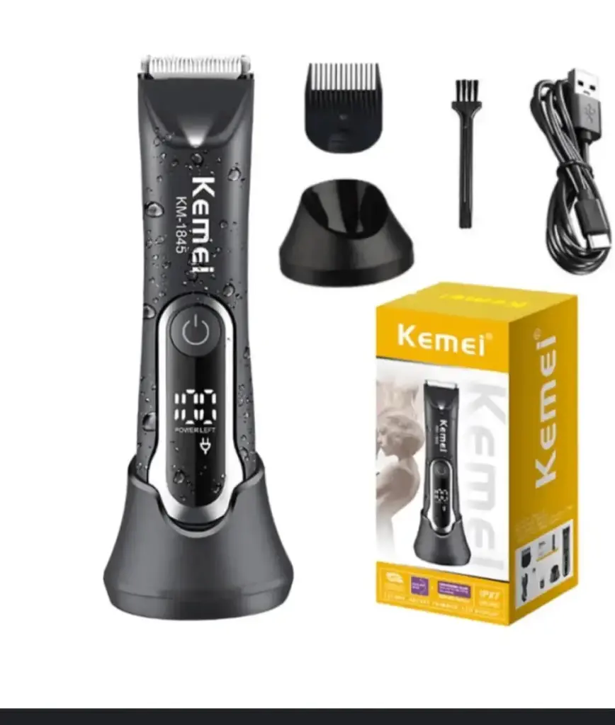 Professional Secret Trimmer for Groin & Body Hair Kemei KM-1845