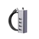 Moxom High-Speed 4-in-1 USB 2.0 Hub (Type-C)