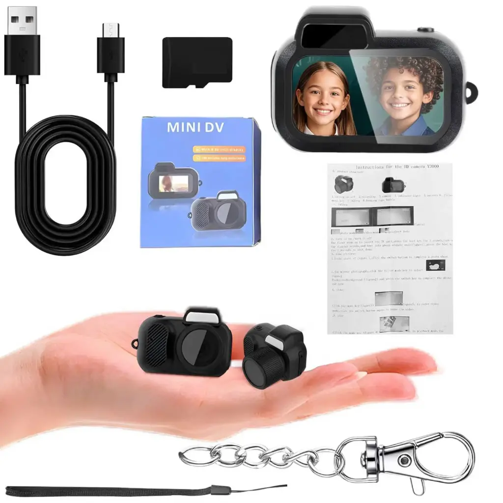 Ultra-Compact Keychain Camera