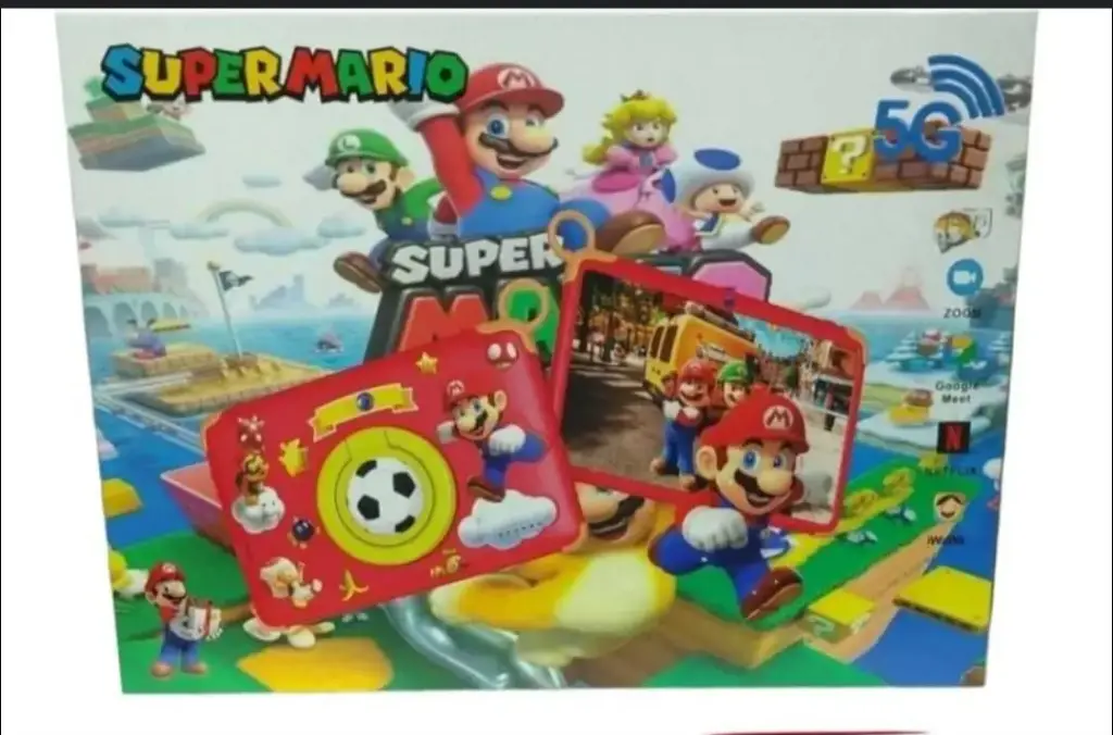 Kids Tab 7 inch Super Mario 5G