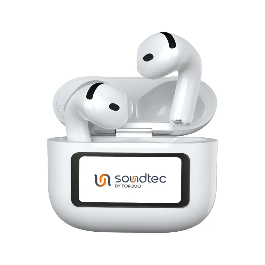 PORODO Soundtec Glimpse ANC Earbuds Active Noise 