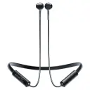 PORODO Blue ENC Neckband Apple Buds Earphones-Black