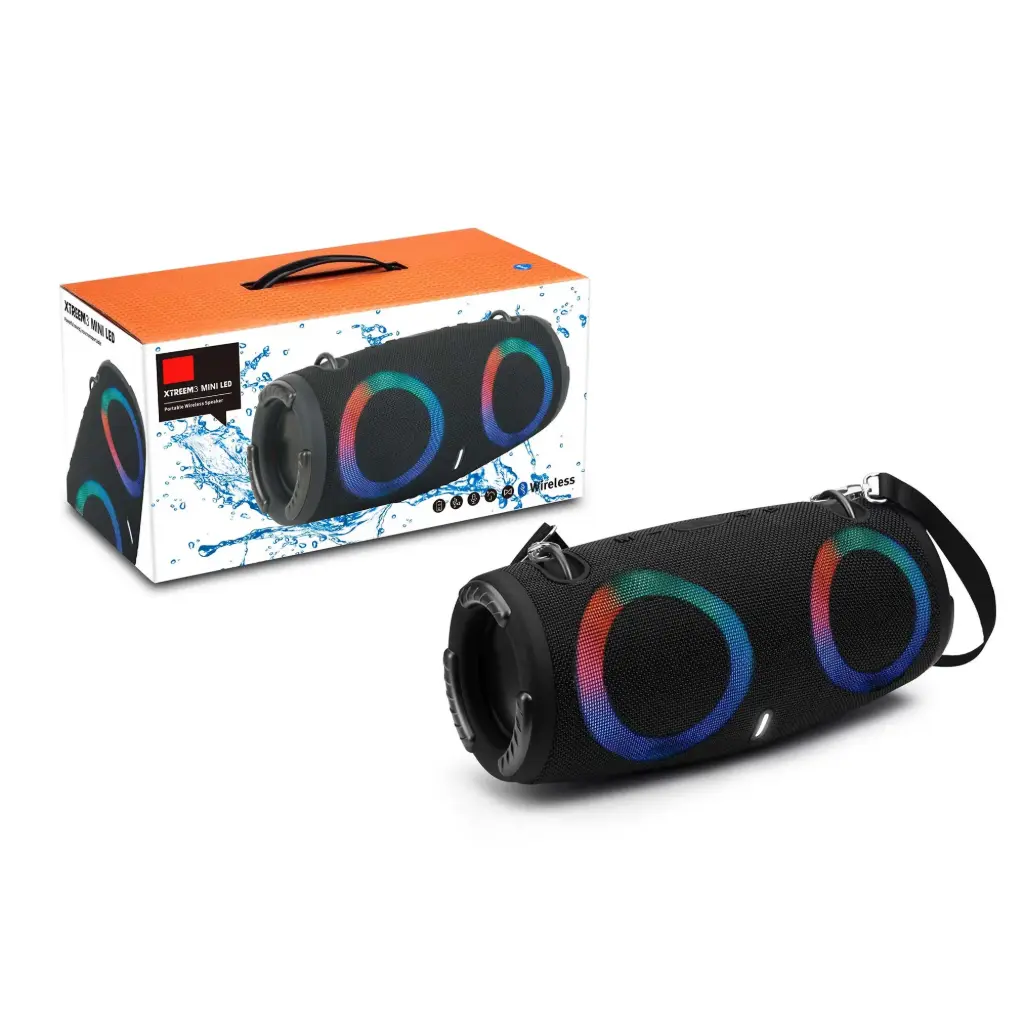 EXTREEM3 Mini LED Portable Wireless Speaker