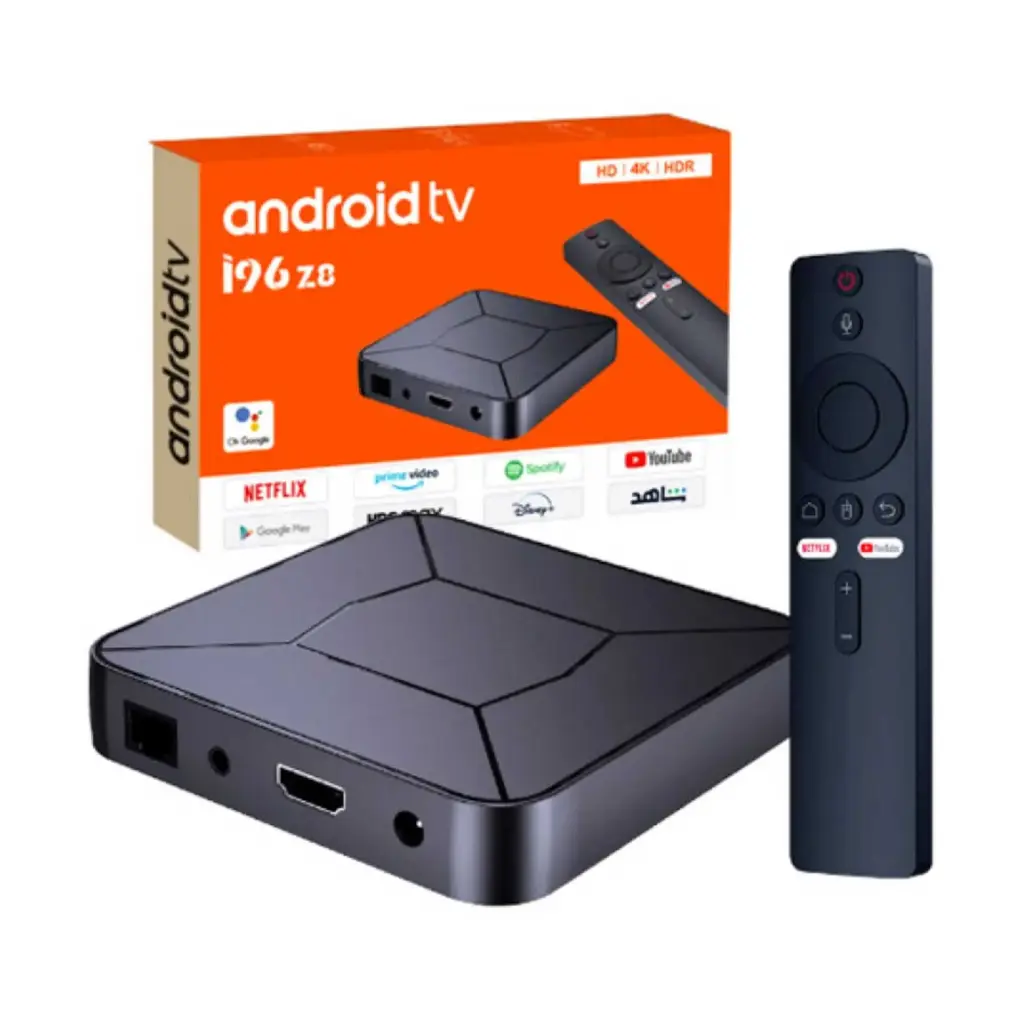 Android TV i96-Z8 HD 4K HDR Streaming Box with IPtv