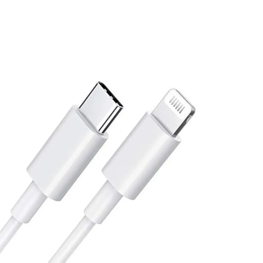 USB-C to Lightning Fast-Charging Cable 1m – Up to 27W Power Delivery for iPhone & Lightning Devices