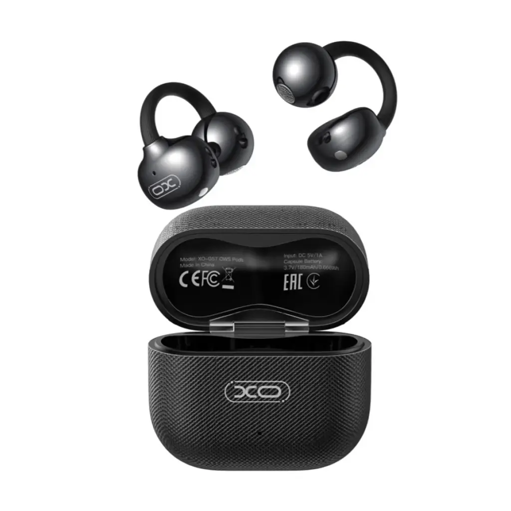 XO G57 OWS Pods Mini Ear-Clip Wireless Earbuds – Open-Ear Design with Up to 15H Battery Life
