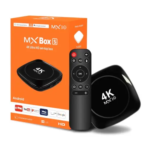 Onn. 4K Streaming Box with Google TV