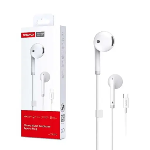 Type C Wired Earphone Stereo- Tranyoo