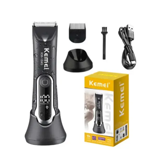 [N] Professional Secret Trimmer for Groin & Body Hair Kemei KM-1845