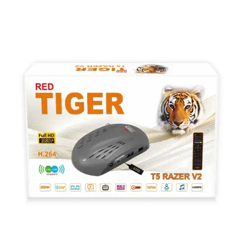 [DR./] Red Tiger T5 Razer V2 – Smart Full HD Satellite Receiver