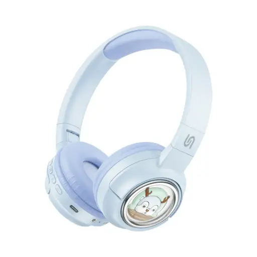 [STWLEP027-BU] Porodo Soundtec Moose Kids Wireless Headphone (Blue)  