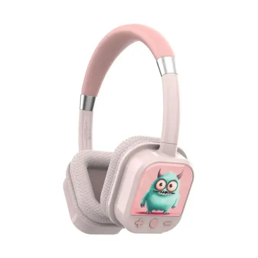 Porodo Soundtec Yotowave Kids Wireless Headphone (Pink)
