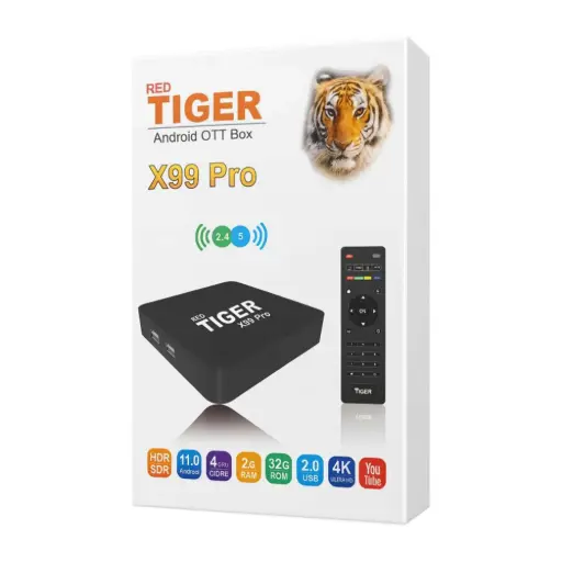 [YE..] RED Tiger Android OTT Box X99 Pro
