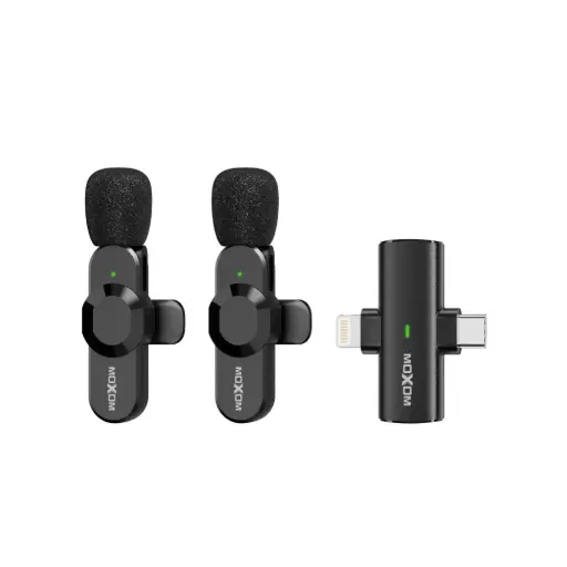 [N...] Moxom 2-in-1 Multifunctional Wireless Microphone Receiver System (Model MX-AX78)