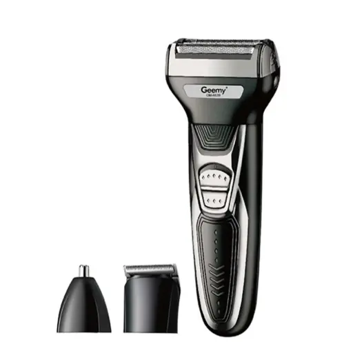 [p...] Geemy GM-6639 3-in-1 Rechargeable Shaver and Trimmer Set – Professional Grooming Kit
