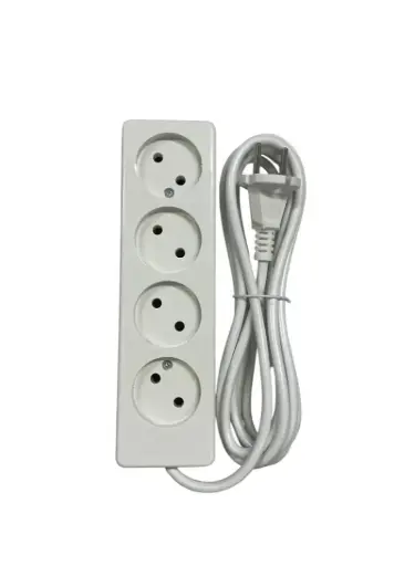Universal Power Strip Extension Lead – Multi-Socket Multi-Plug Adapter (1.5m Cable)